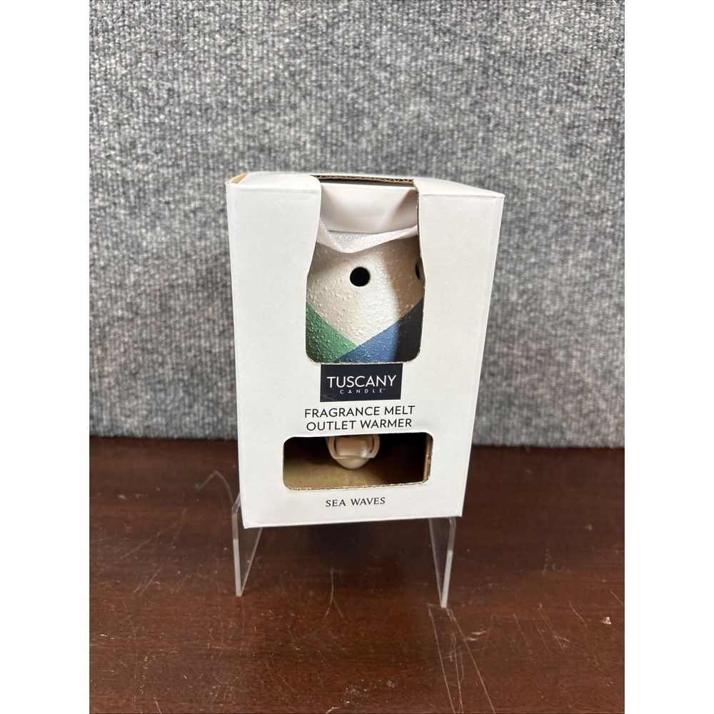 Tuscany Candle~Sea Waves~Fragrance Melt Outlet Warmer~NIB